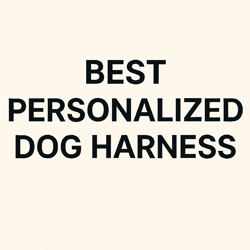 Best Personalized Dog Harness 2025 — Top Picks for Safety & Comfort