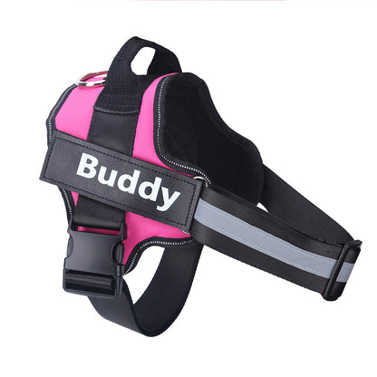 DoxieDay Custom Dog Harness – Personalized with Name & Phone Number