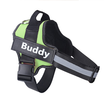 DoxieDay Custom Dog Harness – Personalized with Name & Phone Number