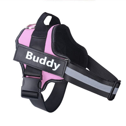 DoxieDay Custom Dog Harness – Personalized with Name & Phone Number